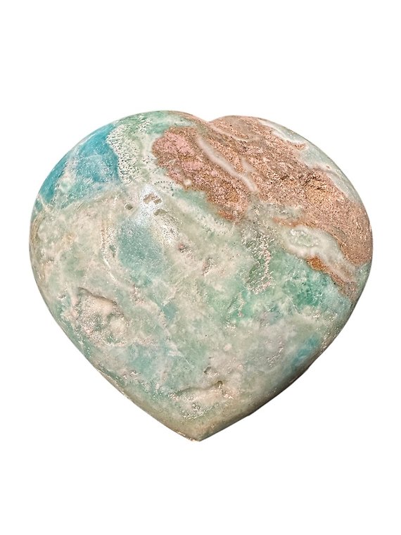 Caribbean Calcite Heart