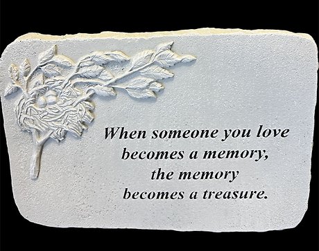 Treasured Memory Plaque