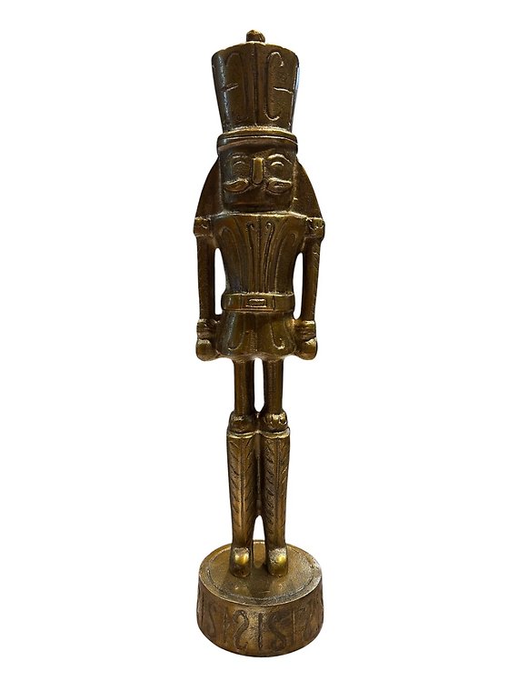 Large Metal Vintage Nutcracker