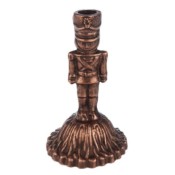 Bronze Nutcracker Taper Holder
