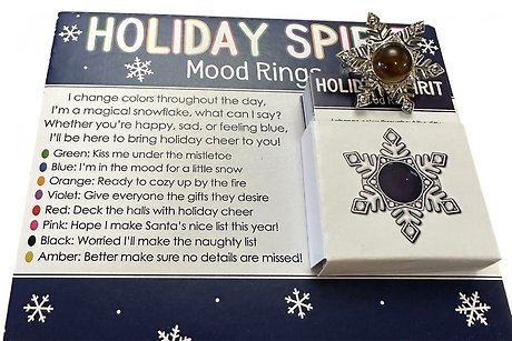 Holiday Spirit Mood Ring