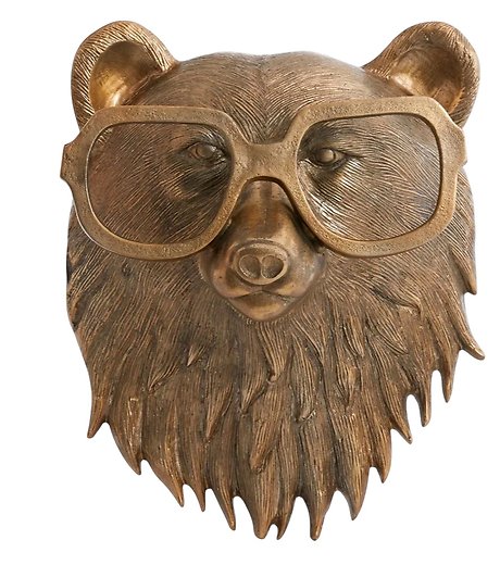 Beatrice the Bear Wall Mount
