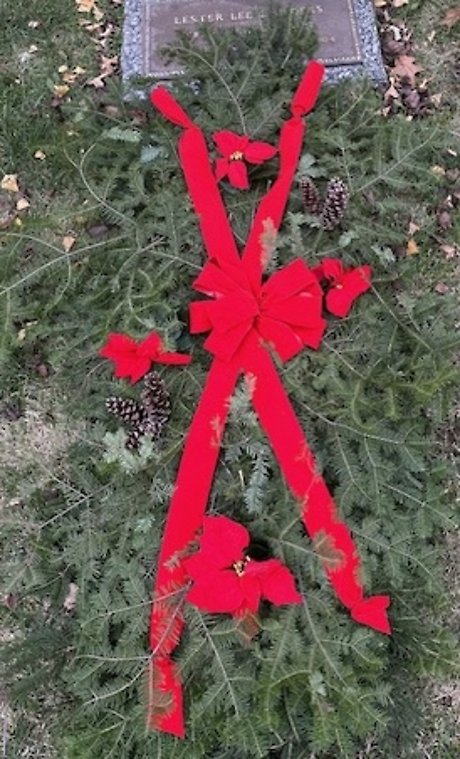Decorated Grave Blanket
