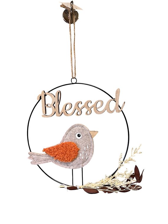 Blessed Bird Wreath Hanger