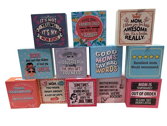 Hilarious Mom Blocks