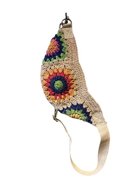 Crochet Flower Fanny Pack