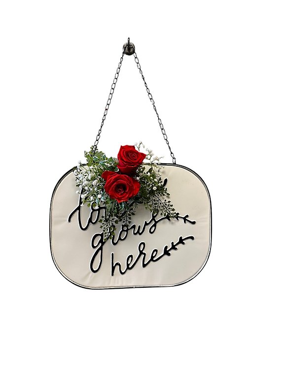 Love Grows Here with Preserved Roses
