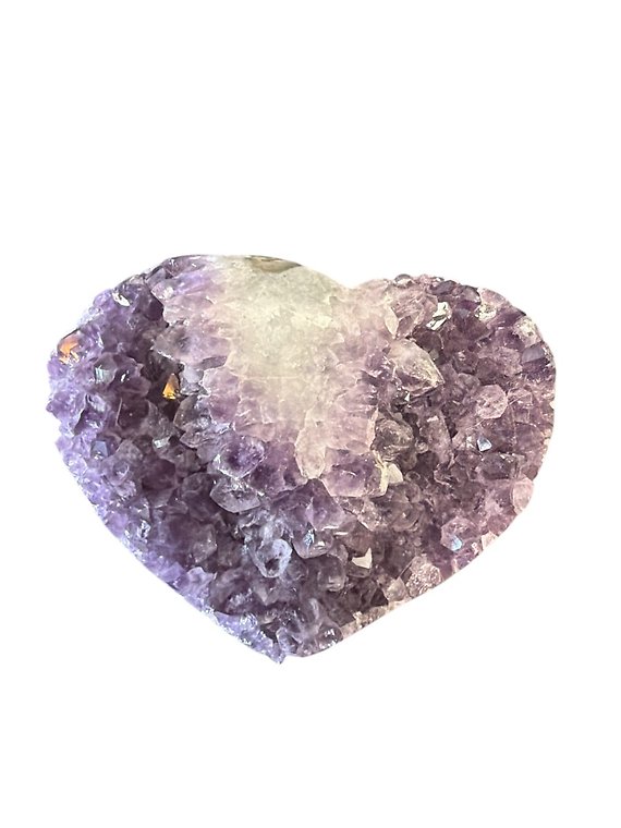 Large Amethyst Heart