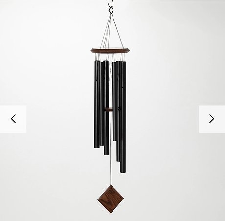 Chimes of Earth Black/Teak Chime