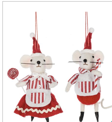 Christmas Mouse Ornament