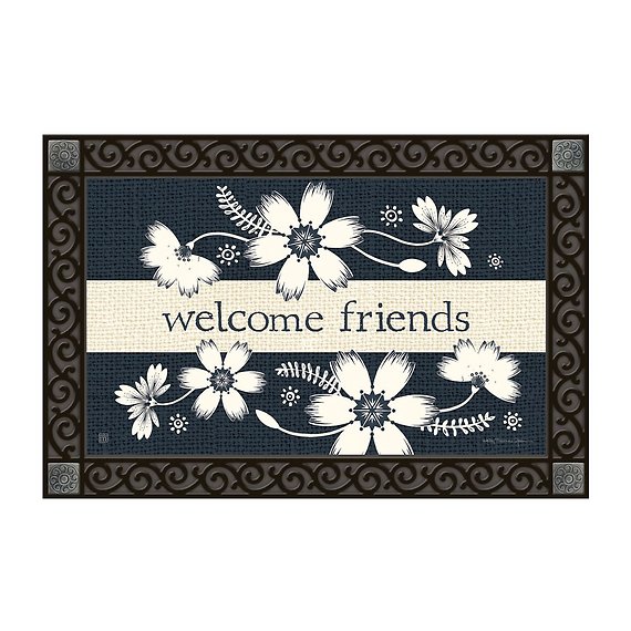 Welcome Friends Mat Mate