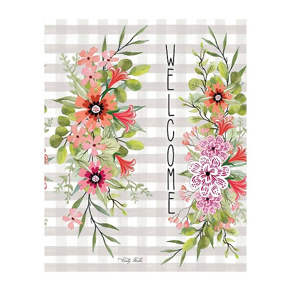 Summertime Gingham 20\" Art Pole