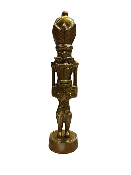Medium Metal Vintage Nutcracker