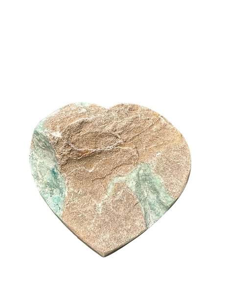 Caribbean Calcite Heart
