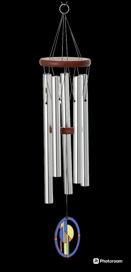 Art Deco Bauhaus Chime from Woodstock Chimes