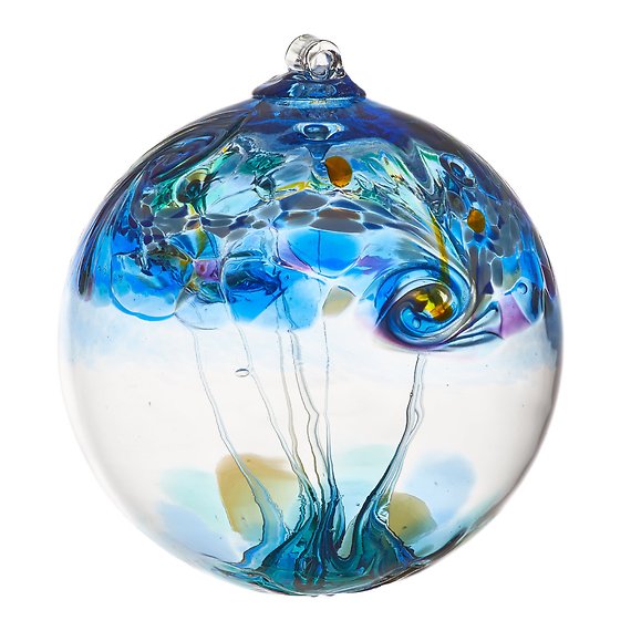 Art Glass Elements Orb - Water