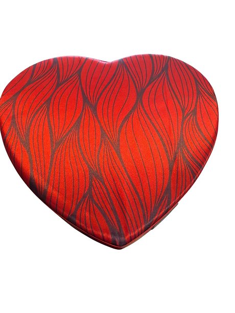 Padded Heart Shaped Assorted Chocolate Box
