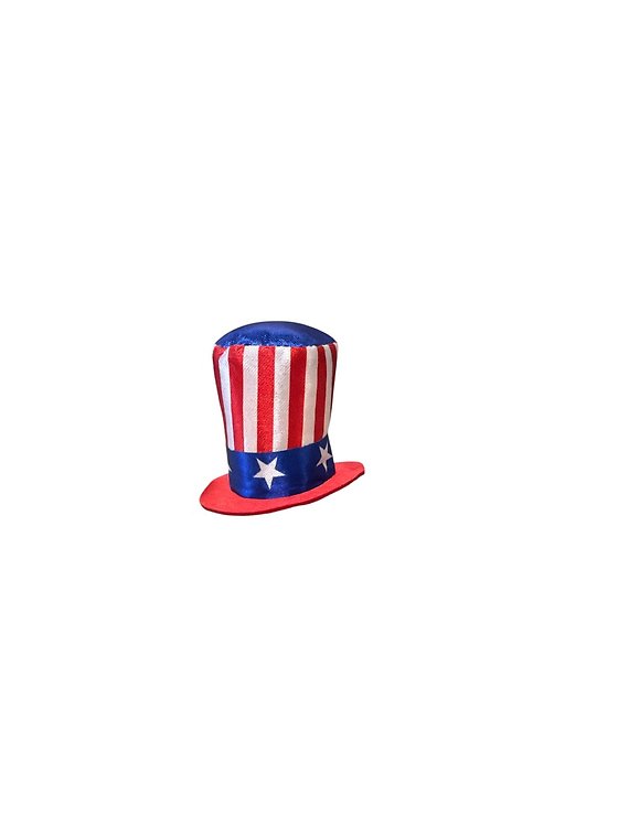 Patriotic Mini Hat Hair Clip