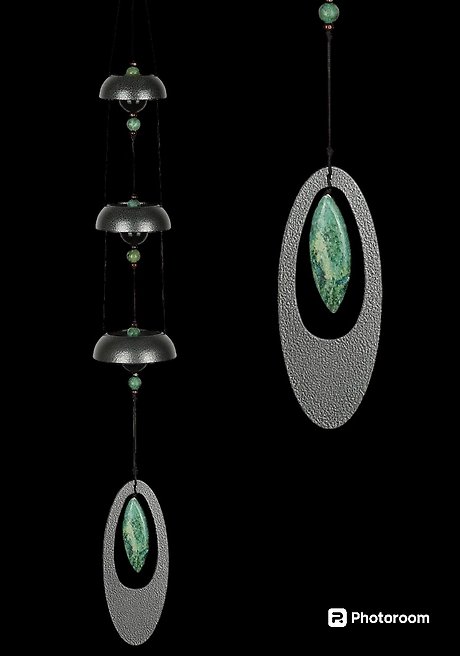 Temple Bells Jade Chime by Woodstock Chimes