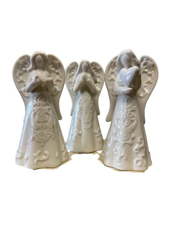 Cream Ceramic Angel