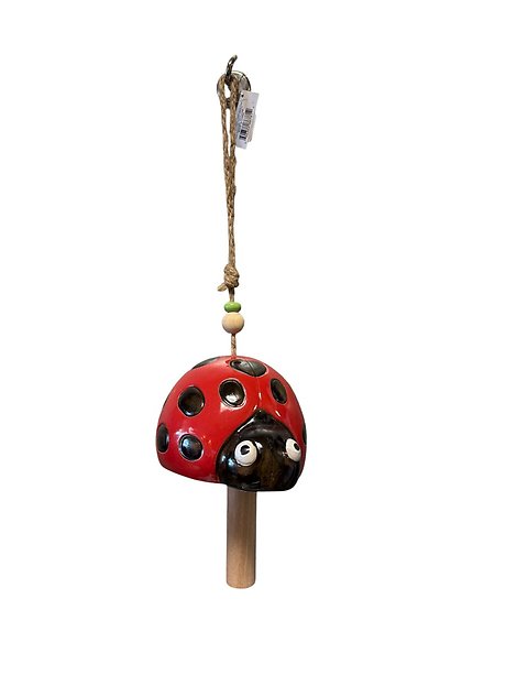 Ceramic Ladybug Chime