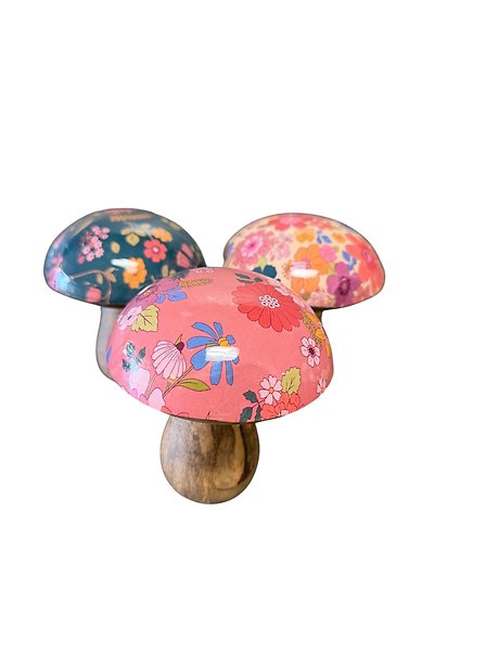 Flower Decorated Mushroom