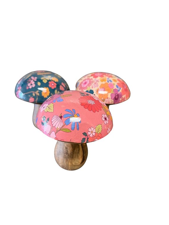 Flower Decorated Mushroom