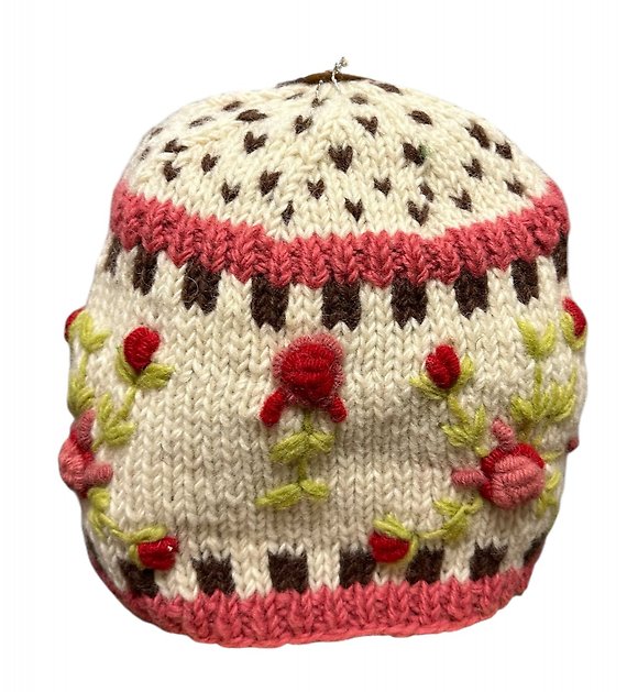 Embroidered Wool Hat