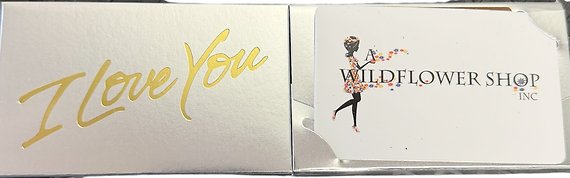 I Love You Dark Chocolate Bar