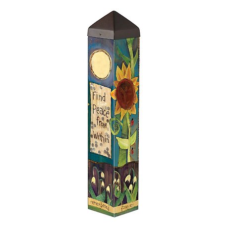 Find Peace 20 inch Art Pole