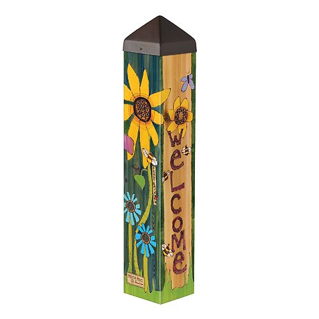Peace Garden 20 inch Art Pole