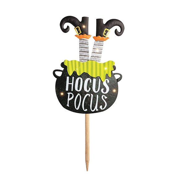Light Up Witch Yard Stake