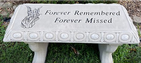 Forever Remembered Memorial Bench