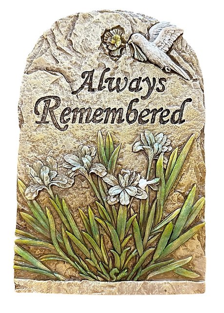 Always Remebered Memorial Stone