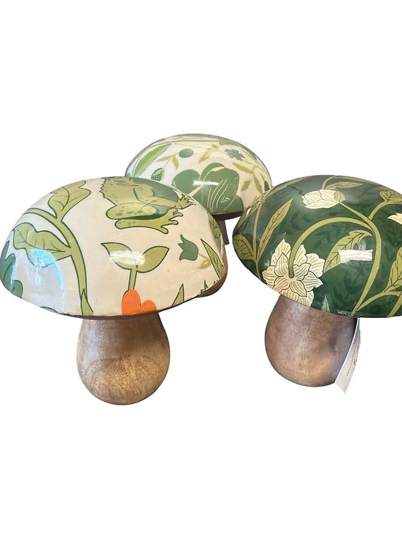 Outdoors Decorated Mushroom