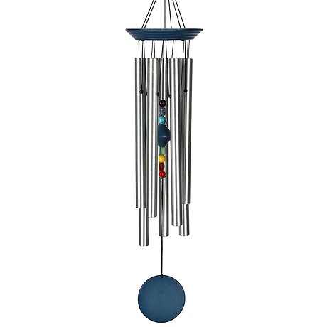 Large Chakra Chime with 7 Stones from Woodstock Chimes