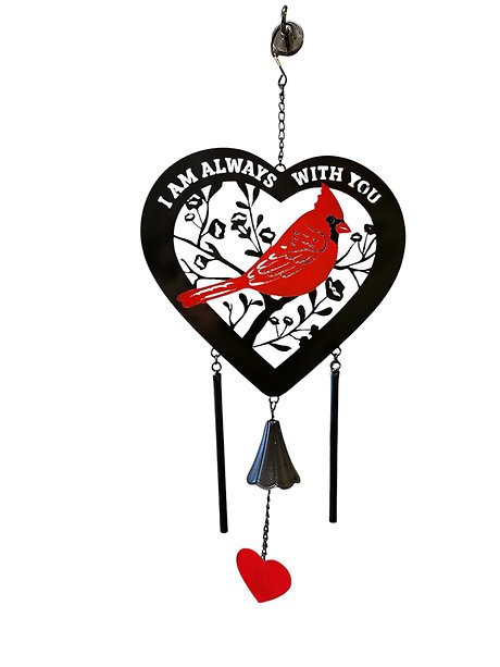 I Am Always With You Cardinal Chime