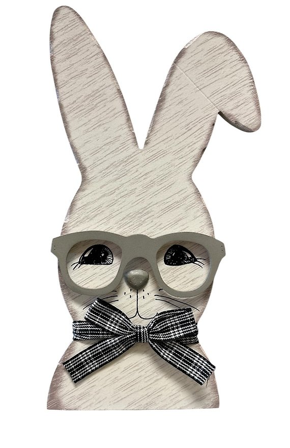 Large Bunny with Spectacles