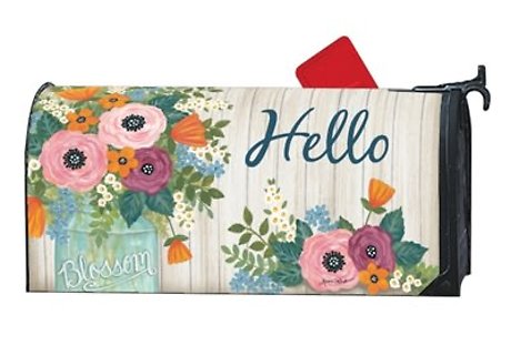 Blossom and Bloom Hello Mailbox Wrap