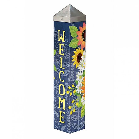 Denim Garden 20\" Art Pole